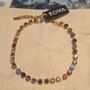 Tova Fall Mix Crystal Necklace